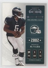 2002 Playoff Contenders Donovan McNabb #59 0qr0