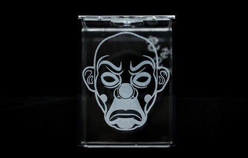 Bank Robber Joker Pop Shield Armor Hard Stack for 4"inch Funko Pops Magnetic Lid