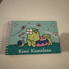 Kimi Kameleen Notebook Paper Ruled Spiral Turtle Sanrio Hello Kitty 1991