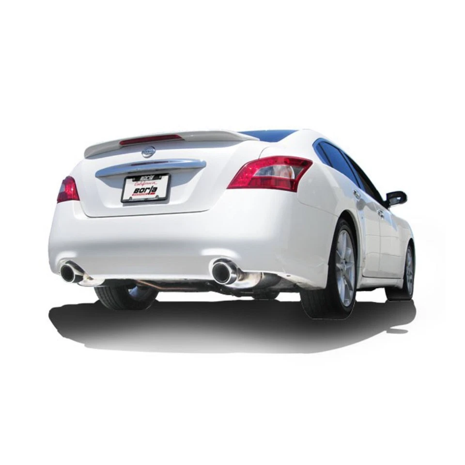 Escape trasero Borla 140386 tipo S acero inoxidable gato para Nissan Máxima 2009-14 3,5 L V6 Foto 2 de 4