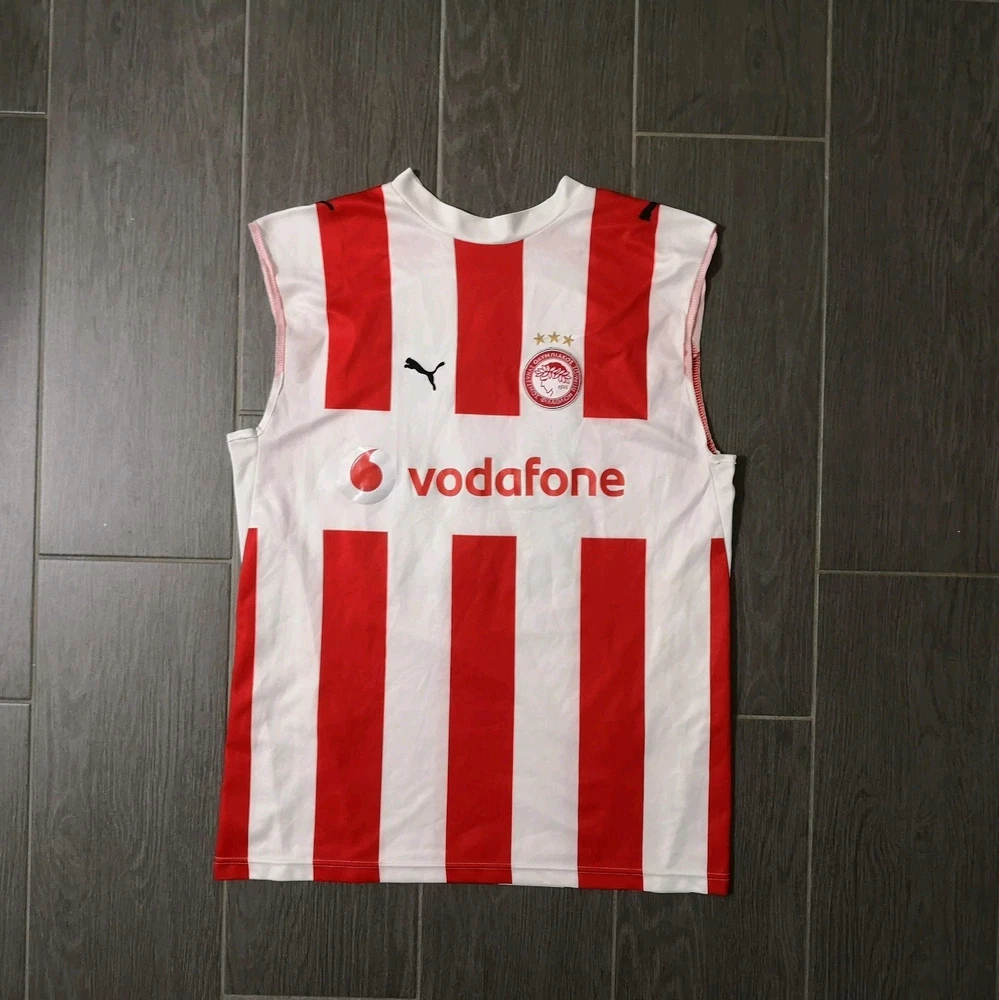 Vintage Retro 2006/07 Rivaldo 10 Olympiacos Piräus Heim Trikot Größe: M Puma Fan