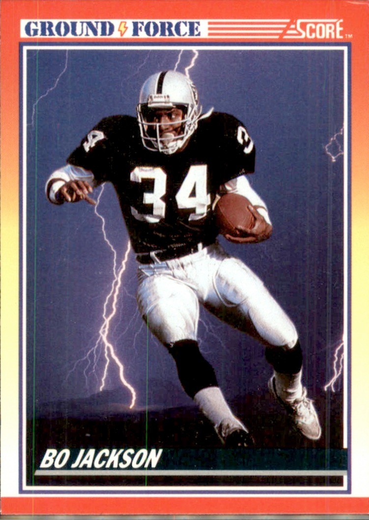 1990 SCORE Bo Jackson [Base] Base Set #330