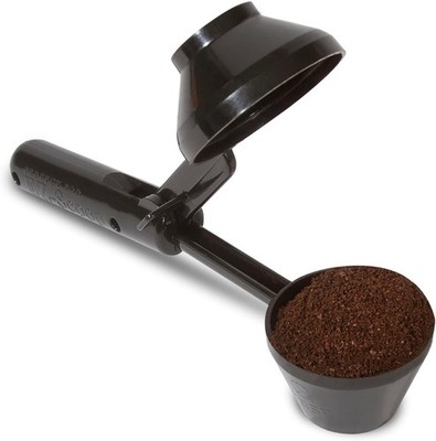 EZ Scoop Coffee Scooper and Funnel for Reusable K Cup 2 Tbsp