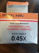HIGH QUALITY 52mm 0.45x WIDE Angle + Macro Conversion LENS 52 0.45 Japan 