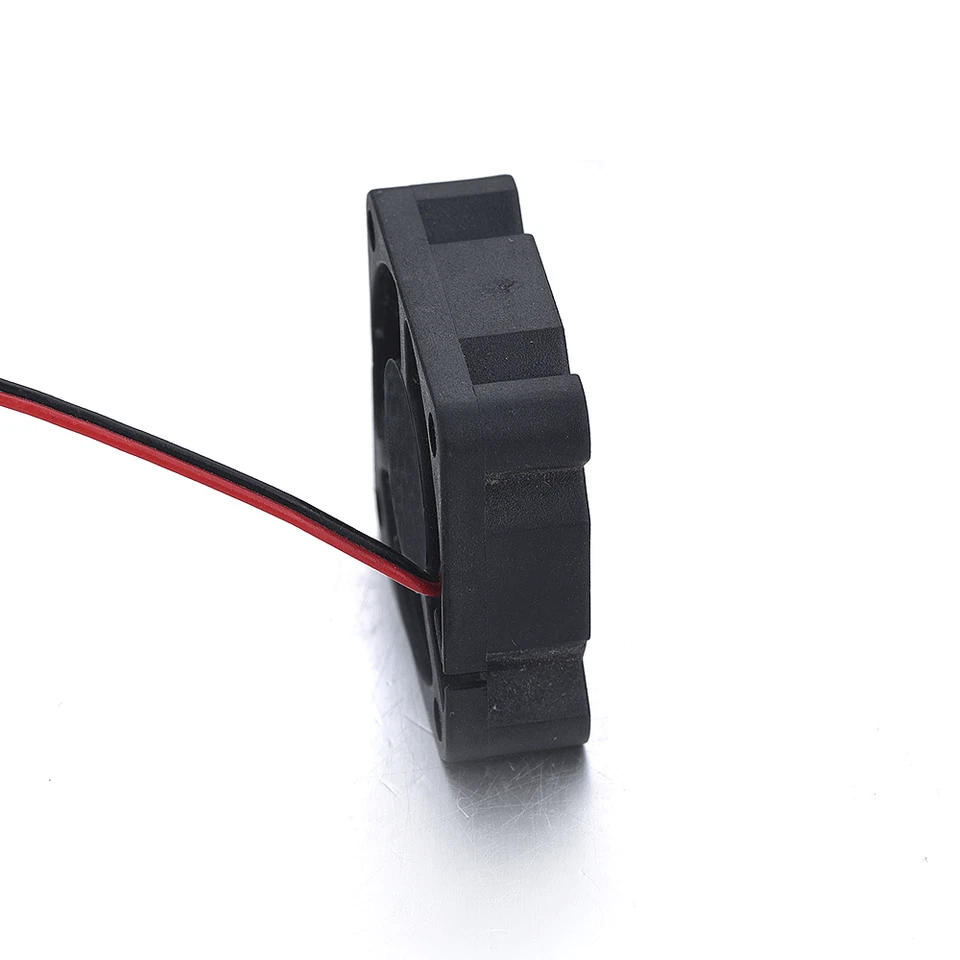 Ventilador de refrigeración de computadora sin escobillas de 12 V CC de 2 piezas ventilador de PC con cojinete de doble manga Foto 4 de 4