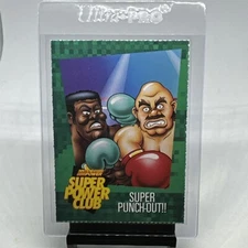 Nintendo Power Super Power Club Magazine Card  #156 Super Punchout
