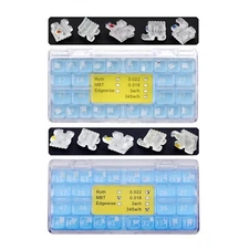Orthodontic Braces Ceramic Bracket Tooth Color Sapphire Aesthetic Clear Roth MBT
