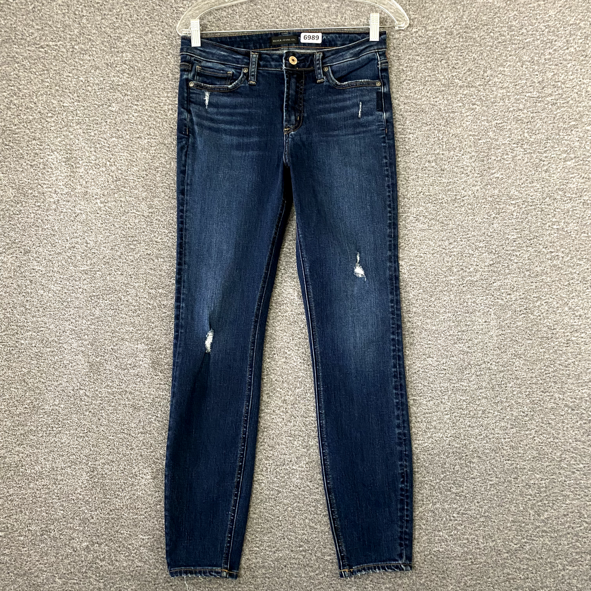 Silver Jeans Women's Size 27/29 Most Wanted Skinny Dark Wash