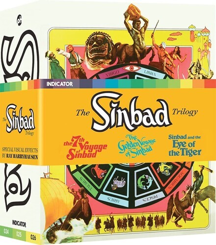 Sinbad Trilogy (Blu-ray) Limited Edition OOP