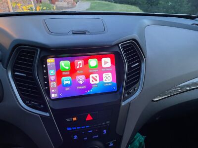 For 2013-2017 Hyundai Santa Fe Sport Apple Carplay Android Car Radio Stereo GPS