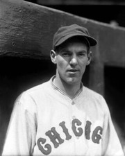 Elwood G English of the Chicago Cubs in 1927 Baseball Old Photo