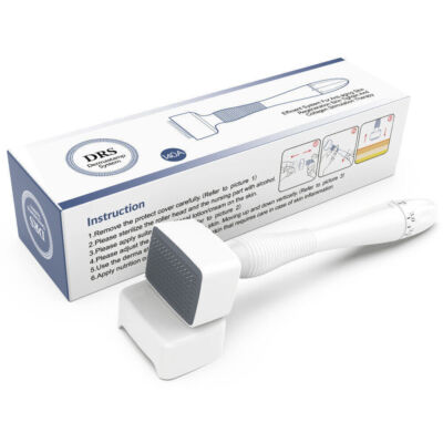 DRS Adjustable 140Pins Stamp Derma Microneedle Roller Anti-Aging Therapy 0-3MM
