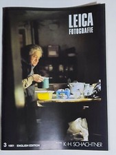 Vintage Leica Fotografie Magazine No. 3 1981 English Edition FREE SHIPPING