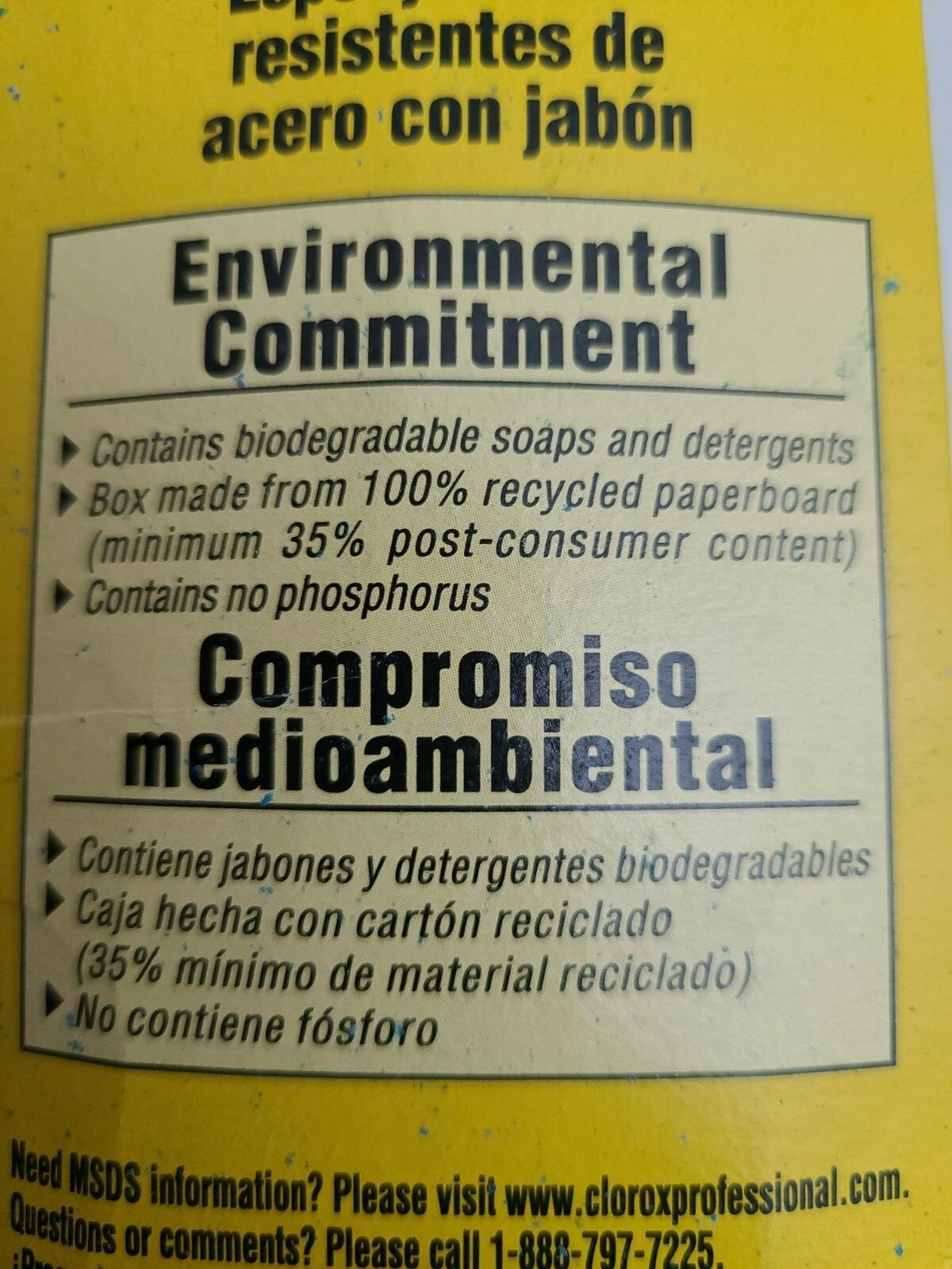 SOS CLOROX 15 PACK Reusable soap filled STEEL WOOL PADS, NEW eBay