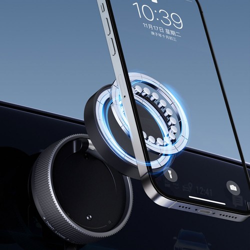 Vakuum magnetische Autotelefonhalterung für das Dashboard Mirro Gym Bath Dusche - Zdjęcie 8 z 9