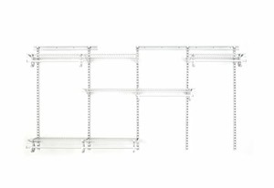 ClosetMaid 8809 ShelfTrack Closet Organizer Kit 5-Feet to ...