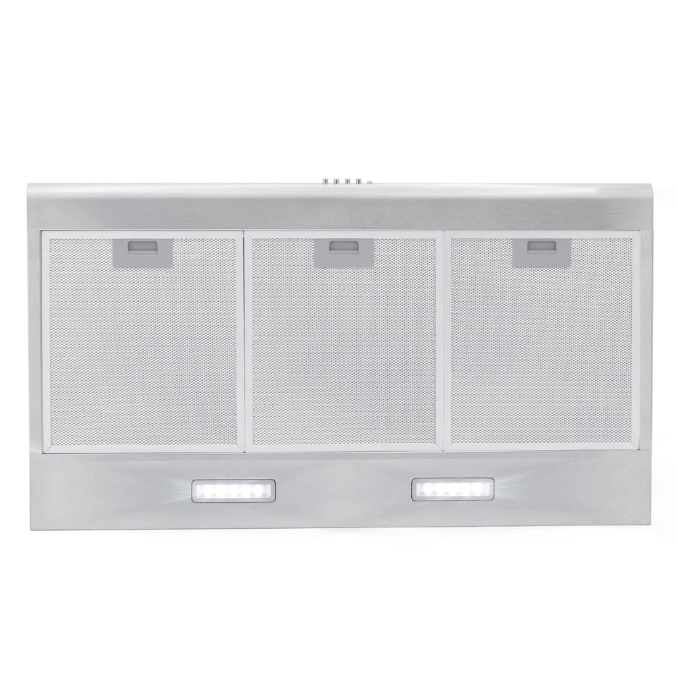 36 in Under Cabinet Range Hood, 3-Prong Plug, Stainless Steel, LED, Mesh Filters - Image 3 of 4