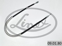 Linex 09.01.80 Cable, Parking Brake For CitroËN Fiat Peugeot