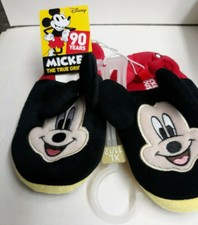 Mickey Mouse Slippers-Kids-2 sizes available 9/10 LG , 11/12 XLG 