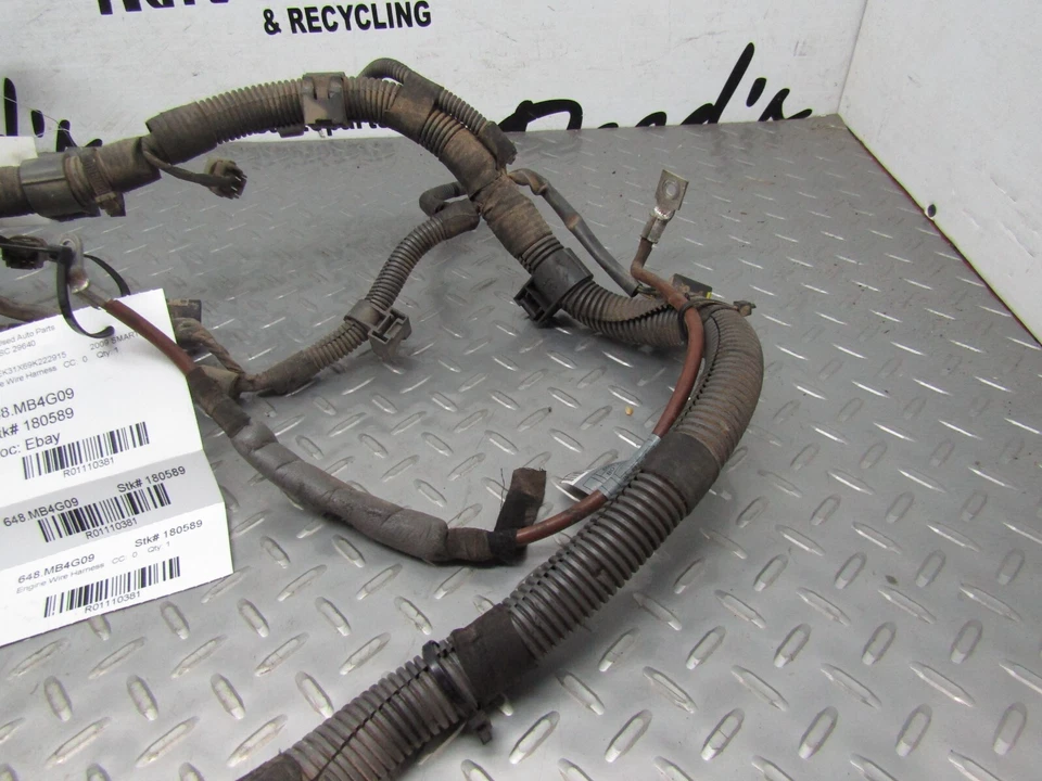 Chicote de fios 2009 Smart For 2 1.0L motor fabricante de equipamento original - Imagem 3 de 4