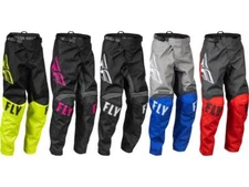 Fly Racing Youth F-16 Pant Kids Sizes MX/ATV Offroad Dirt Bike Riding Pants 2023