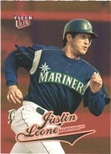 2004 Ultra #311 Justin Leone  Seattle Mariners  Rookie Card. rookie card picture