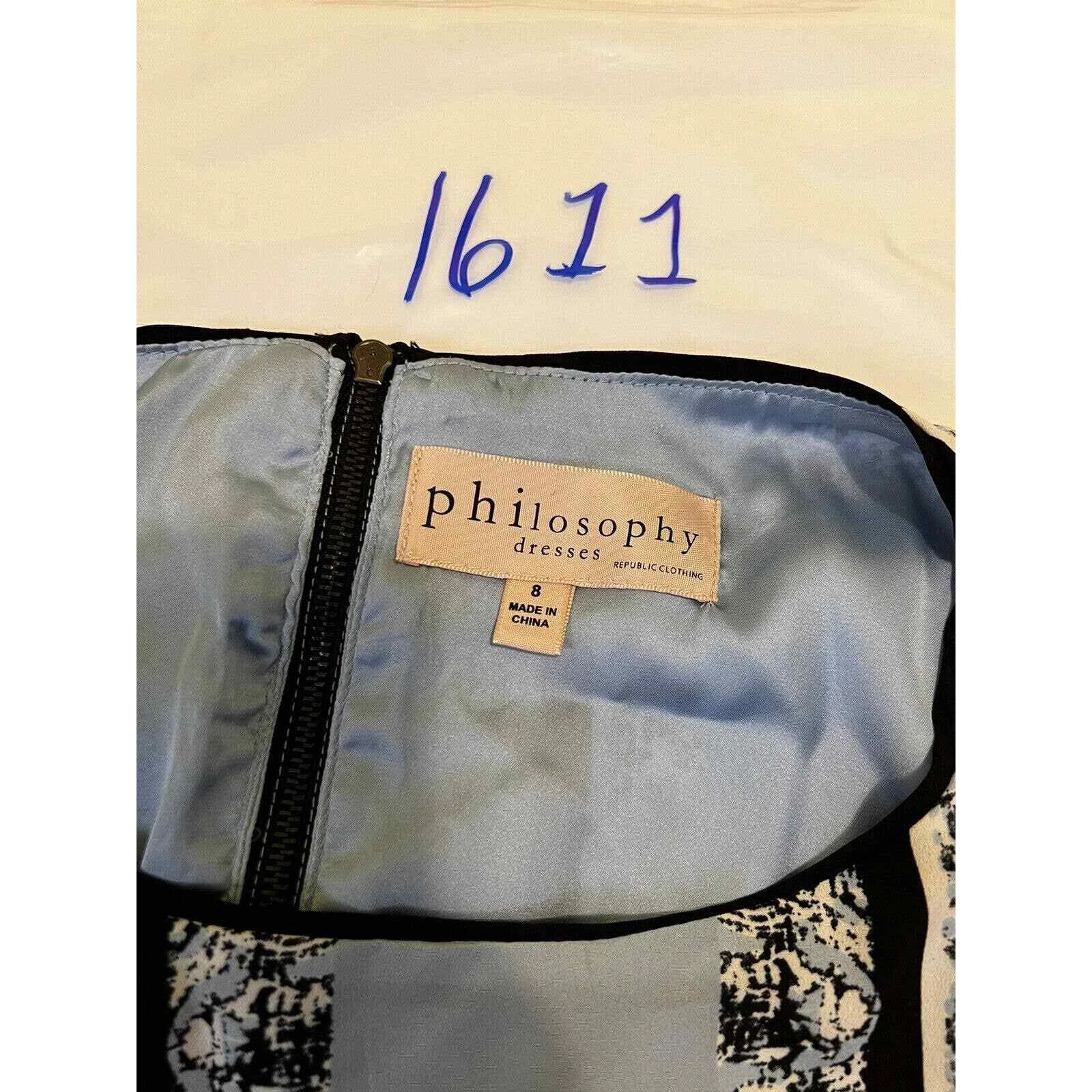 VETEMENTS 161101 Abito Filosofia Blu 8 Medium Donna Repubblica Abbigliamento Senza Maniche