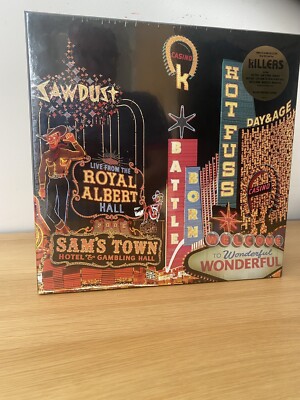 The Killers Karriere Box 7 Album 10 x schwarz Vinyl LP Box Set mit Schlupfmatte versiegelt