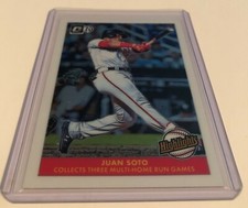 2019 Donruss Optic Baseball Juan Soto Washington Nationals Highlights insert #H8