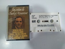 Charles Aznavour Los Exitos De Aznavour 1978 - Cinta Tape Cassette - 3T
