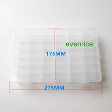 Large Storage Box Plastic For Sewing Machine Parts Presser Feet Bobbins Needles