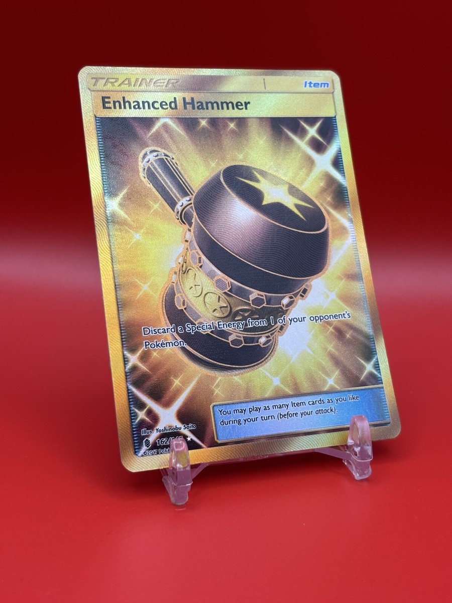 ENHANCED HAMMER Gold Secret Rare 162/145 (Gold) Guardians Rising