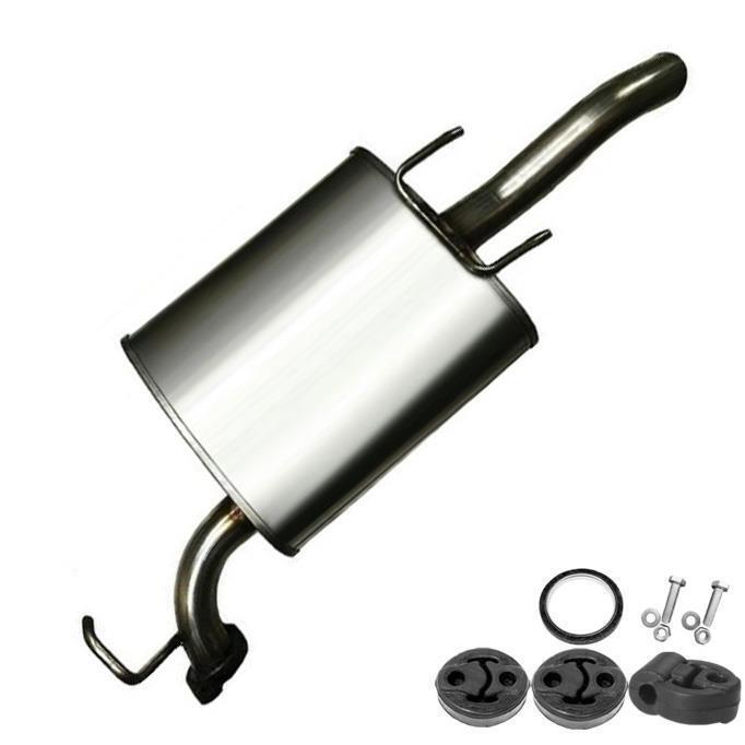 1993-1997 Toyota Corolla Geo Prizm Stainless Steel Muffler