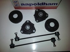 FORD FIESTA MK6 1.2 1.3 1.4 1.6 2003-08 FRONT STRUT TOP MOUNT KITS + LINK BARS  