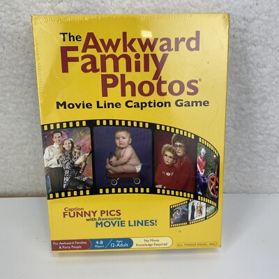 The Awkward Family Photos Movie Line Caption Game NEW