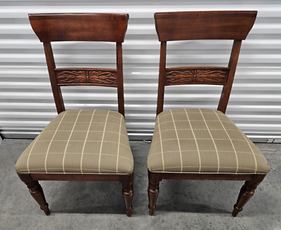本日限り！ETHAN ALLNAダイニングチェア Ethan Allen British Classics (4) Four Dining Side Chairs #29-6401