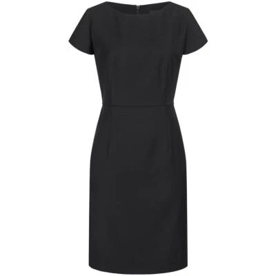 DANIEL HECHTER Damen Kleid Tailored Modern Fit Schwarz Modell 14040