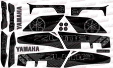 Kit Graficas Forged Carbon Fiber Yamaha Zuma Chuma 2022-2024