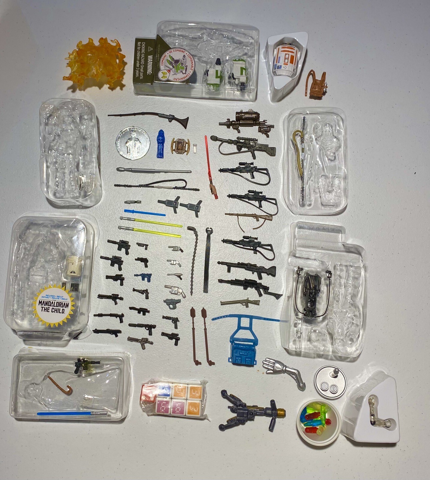 Star Wars Action Figure Weapons Lot Star Wars Accessories SEE