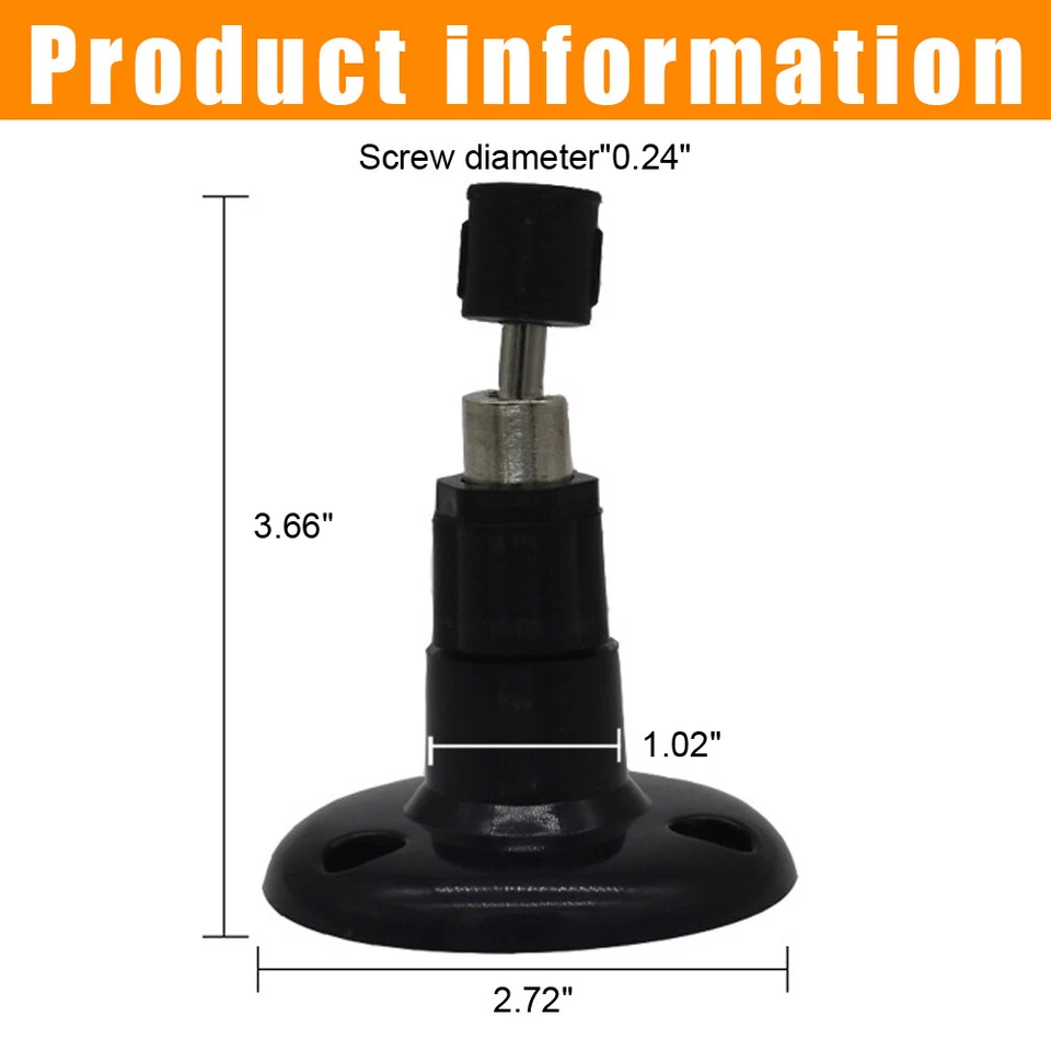 Soporte de pared resistente para montaje de cámara de sistema de 2 piezas 360° grados para Blink XT2 Foto 2 de 4