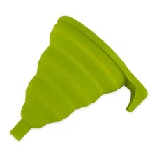 RSVP International  Silicone Funnel - Collapsible - Green