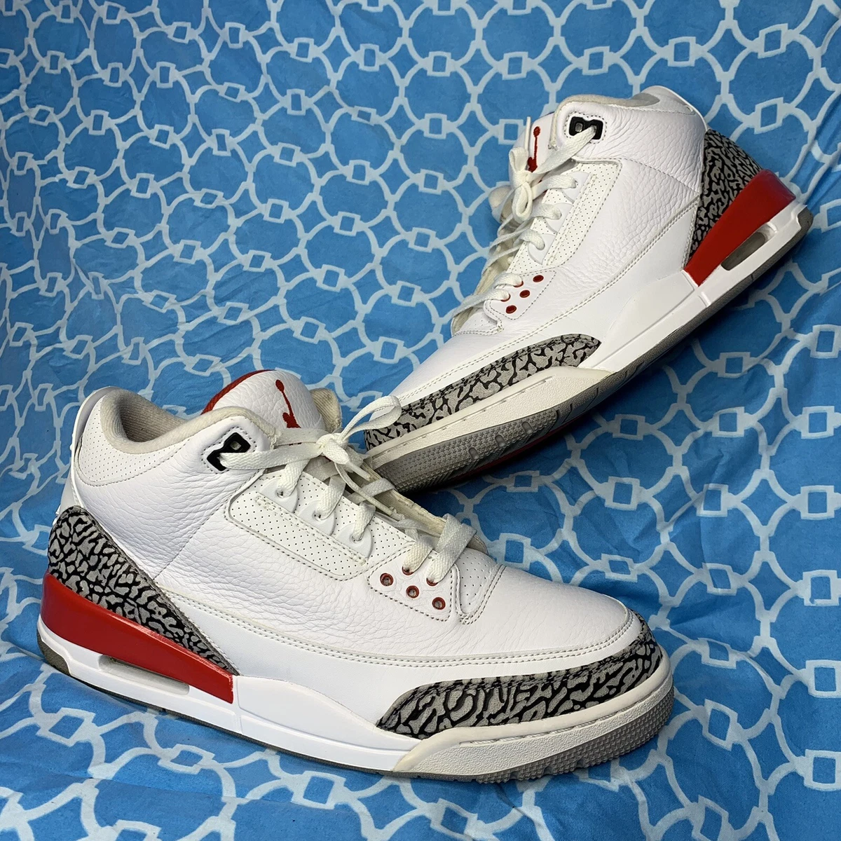 kubiek Kraan snel NEW Nike Air Jordan 3 III Retro Hall Of Fame Katrina Men Size 13 136064 116  | eBay