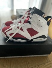 UK 7.5 Jordan 6 Retro OG Carmine