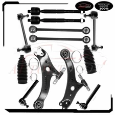 Front Control Arm Tie Rod End Sway Bar Rack Bellow Fit For 2007-2009 Lexus RX350