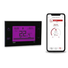 TERMOSTATO 4G-LTE CON SIM INCLUSA CRONOTERMOSTATO SMART CON APP VEMER VE795900