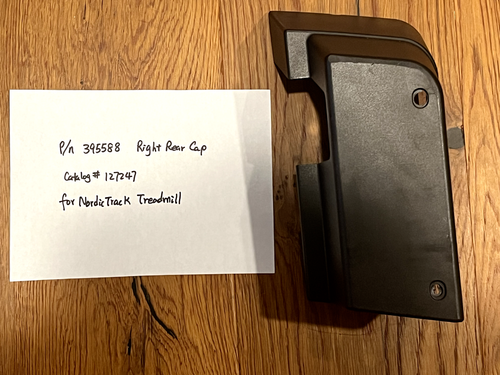 Right Rear Cap 395588 for NordicTrack Commercial 2950 TREADMILL NTL192210 - Picture 2 of 4