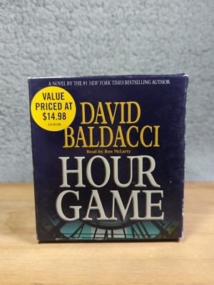 King and Maxwell Ser.: Hour Game by David Baldacci (2008, Compact Disc, Abridged