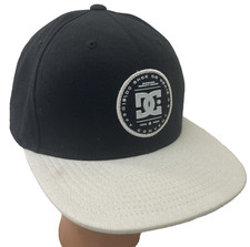 DG Baseball Cap Hat Snapback Black White The Classics Yupoong OSFM