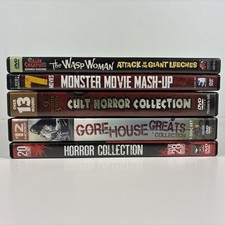 Cult Horror Movie Collection DVD Lot 50 Movies Pieces Night of Bloody Horror