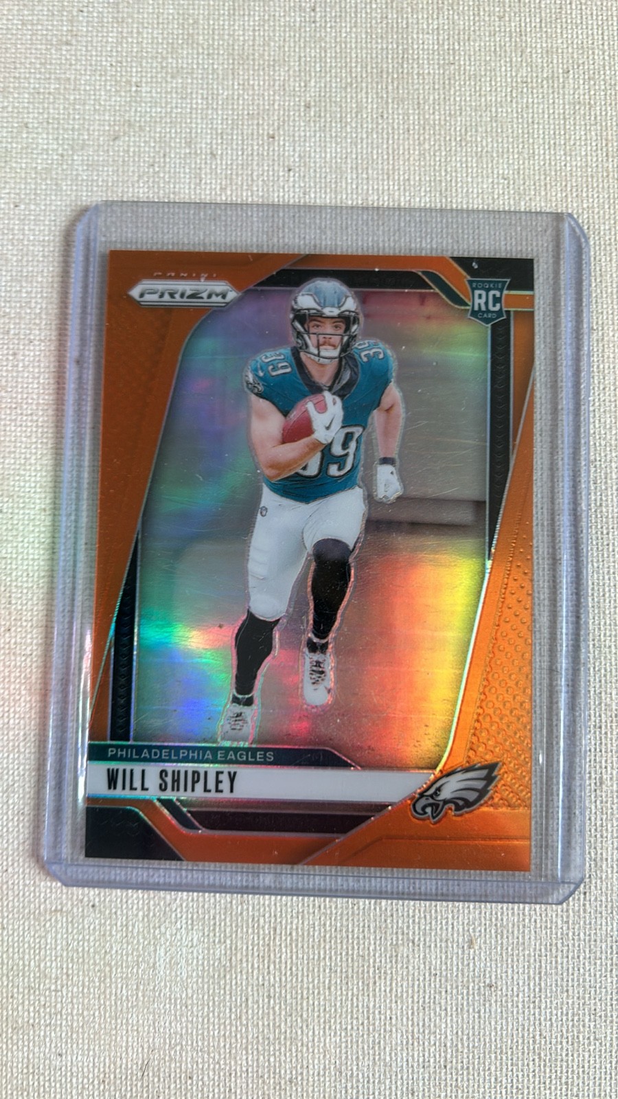 Will Shipley Panini Prizm #397 Orange